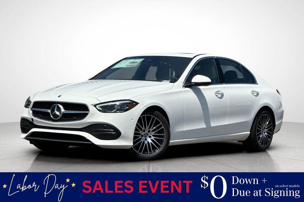 new 2025 Mercedes-Benz C-Class car, priced at $53,955