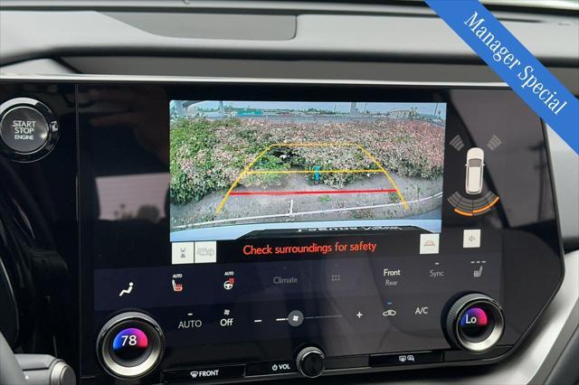 used 2025 Lexus TX 350 car, priced at $56,500