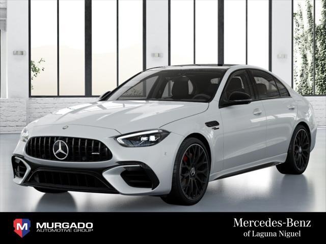 new 2025 Mercedes-Benz AMG C 63 car, priced at $97,480