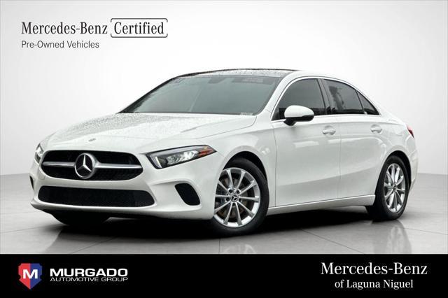 used 2021 Mercedes-Benz A-Class car, priced at $27,000