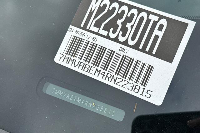 used 2024 Mazda CX-50 car, priced at $32,500