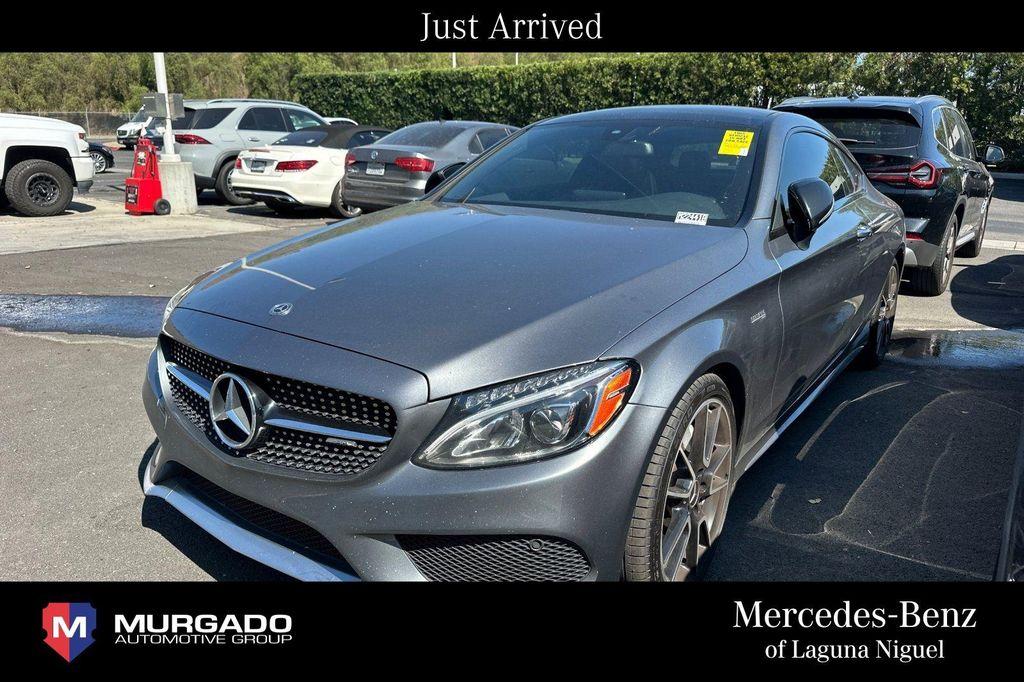 used 2017 Mercedes-Benz AMG C 43 car, priced at $28,000