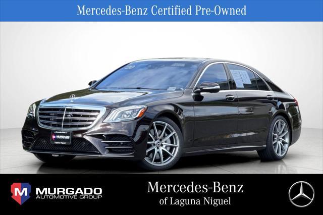 used 2020 Mercedes-Benz S-Class car, priced at $59,358