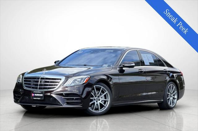 used 2020 Mercedes-Benz S-Class car, priced at $58,500