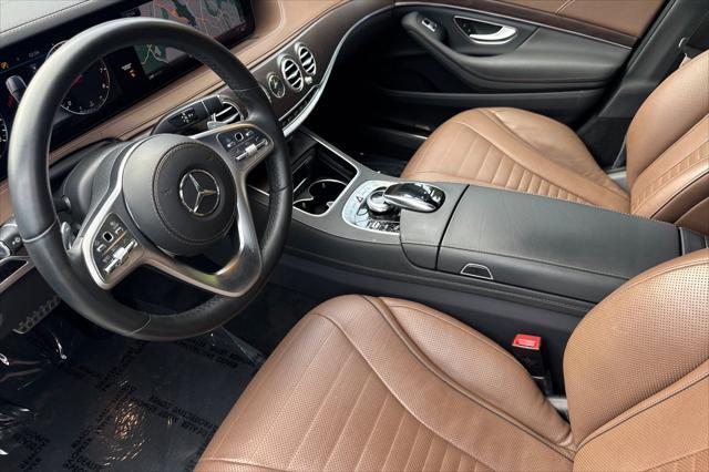 used 2020 Mercedes-Benz S-Class car, priced at $58,500