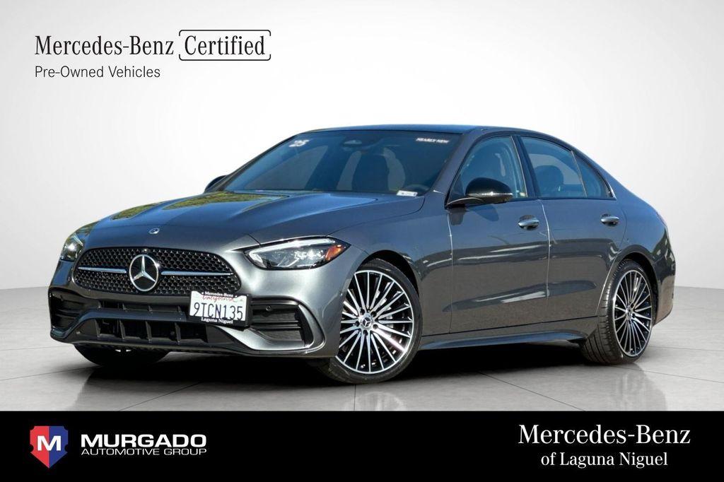 used 2025 Mercedes-Benz C-Class car, priced at $50,000