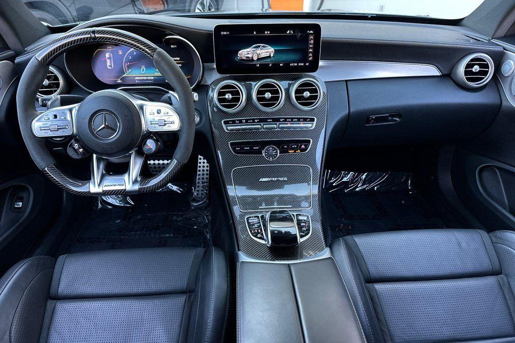 used 2021 Mercedes-Benz AMG C 63 car, priced at $76,744