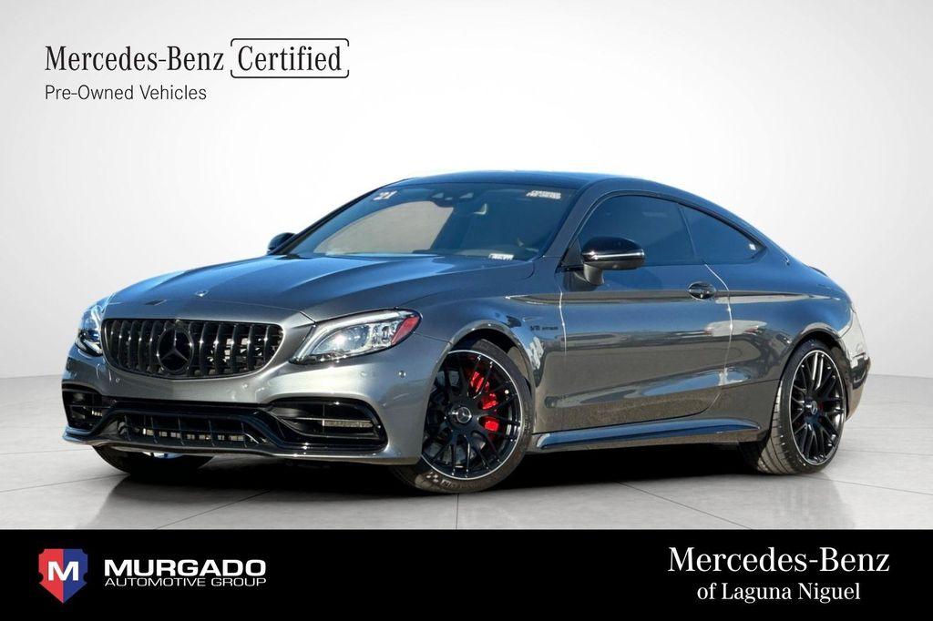 used 2021 Mercedes-Benz AMG C 63 car, priced at $76,744