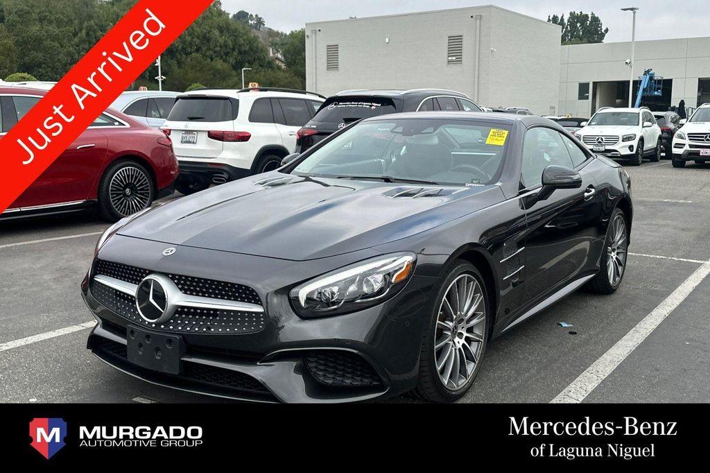 used 2019 Mercedes-Benz SL 550 car, priced at $55,000