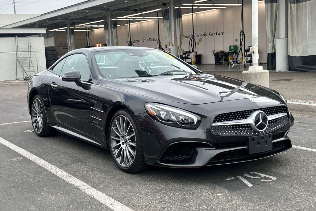 used 2019 Mercedes-Benz SL 550 car, priced at $55,000