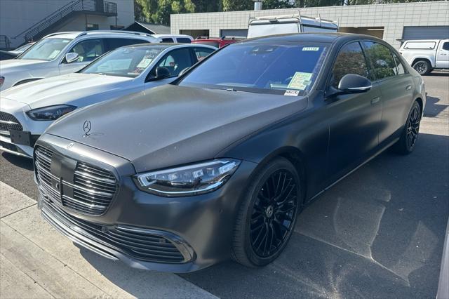 used 2021 Mercedes-Benz S-Class car, priced at $68,500