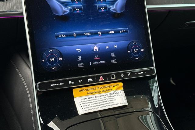 new 2025 Mercedes-Benz AMG S 63 E car, priced at $191,195