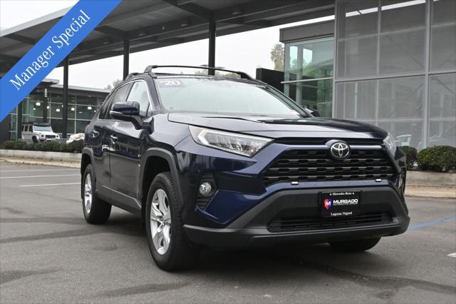 used 2020 Toyota RAV4 car, priced at $22,500