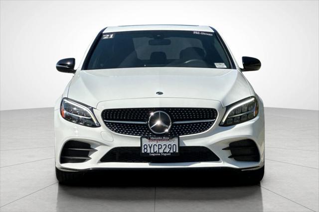 used 2021 Mercedes-Benz C-Class car, priced at $29,890