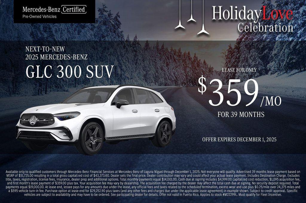 new 2025 Mercedes-Benz AMG GLC 43 car, priced at $77,140