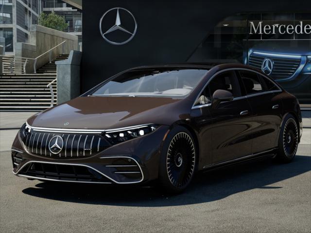 new 2024 Mercedes-Benz AMG EQS car, priced at $158,030