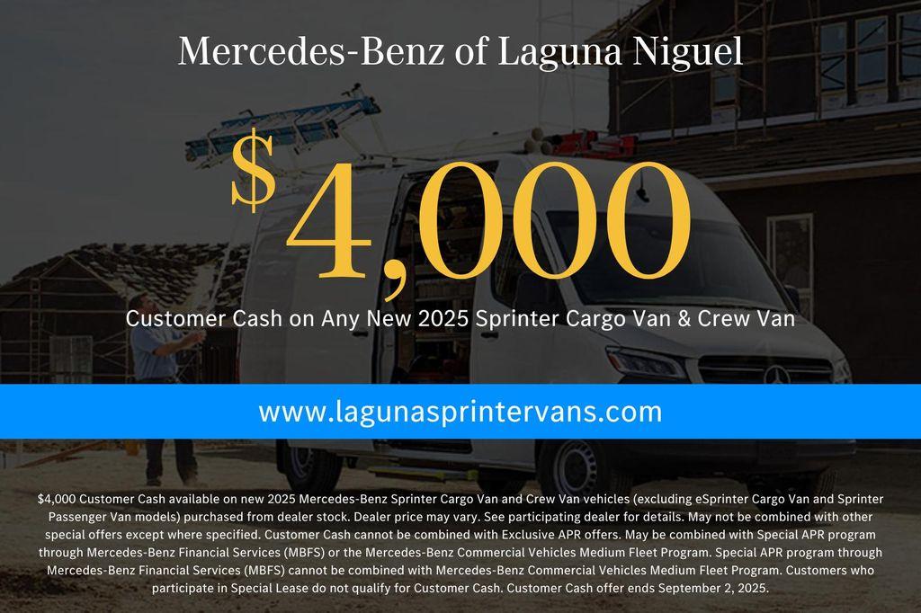 new 2025 Mercedes-Benz Sprinter 2500 car, priced at $80,571