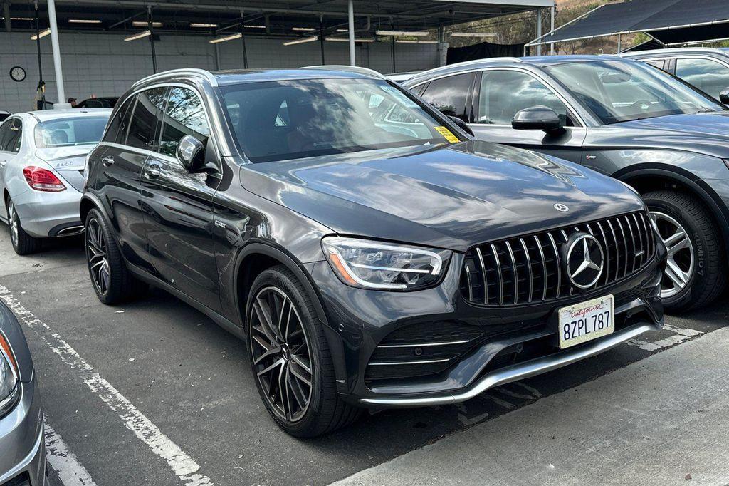 used 2022 Mercedes-Benz AMG GLC 43 car, priced at $45,000