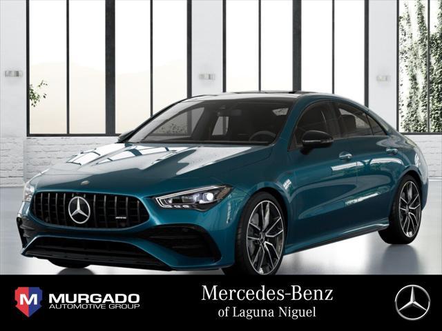 new 2025 Mercedes-Benz AMG CLA 35 car, priced at $63,135