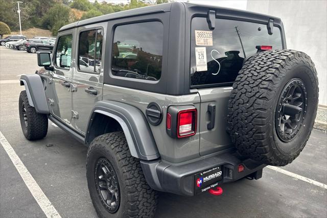 used 2022 Jeep Wrangler Unlimited car, priced at $44,000