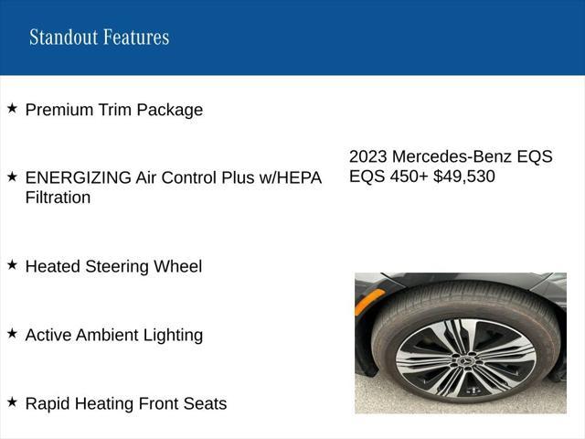 used 2023 Mercedes-Benz EQS 450 car, priced at $49,530