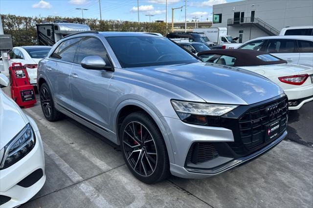 used 2021 Audi Q8 car, priced at $42,500