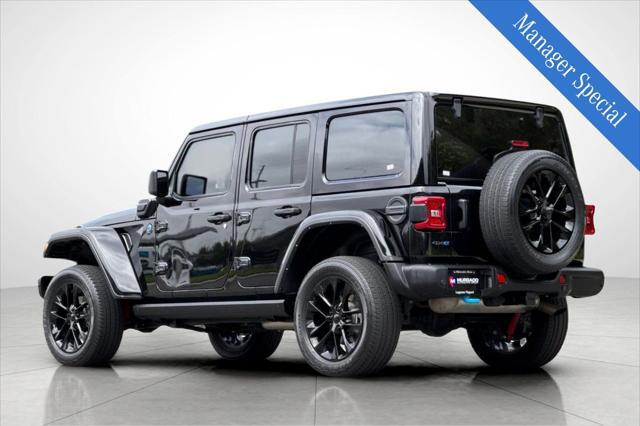 used 2021 Jeep Wrangler Unlimited 4xe car, priced at $31,500