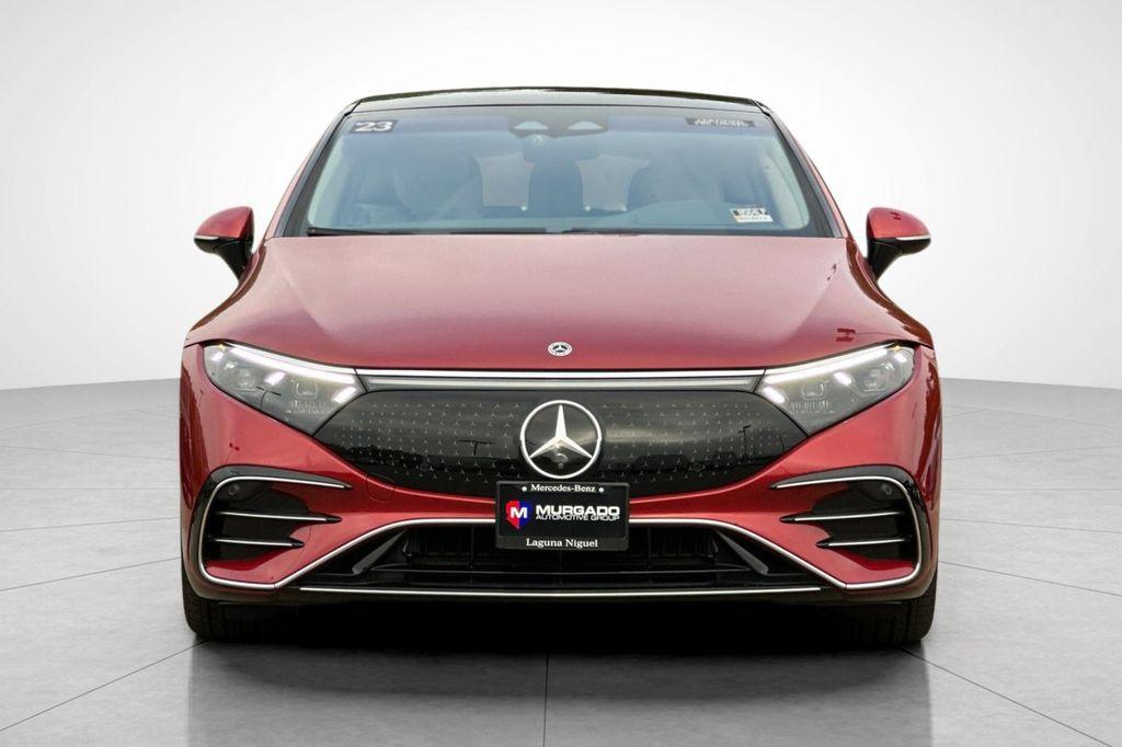 used 2023 Mercedes-Benz EQS 580 car, priced at $61,500