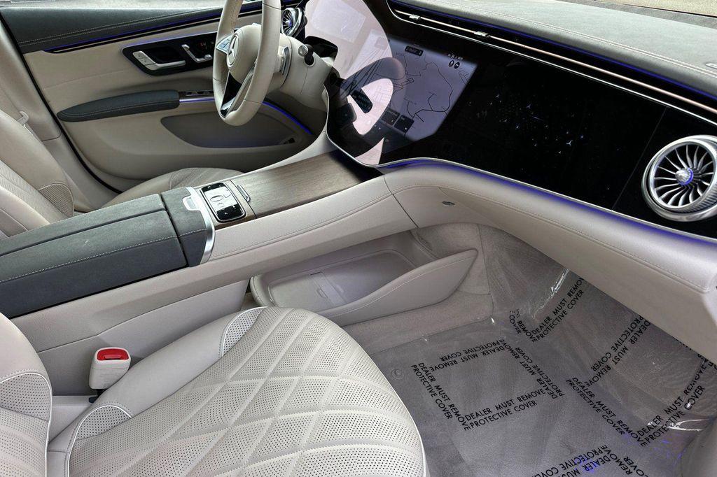 used 2023 Mercedes-Benz EQS 580 car, priced at $61,500