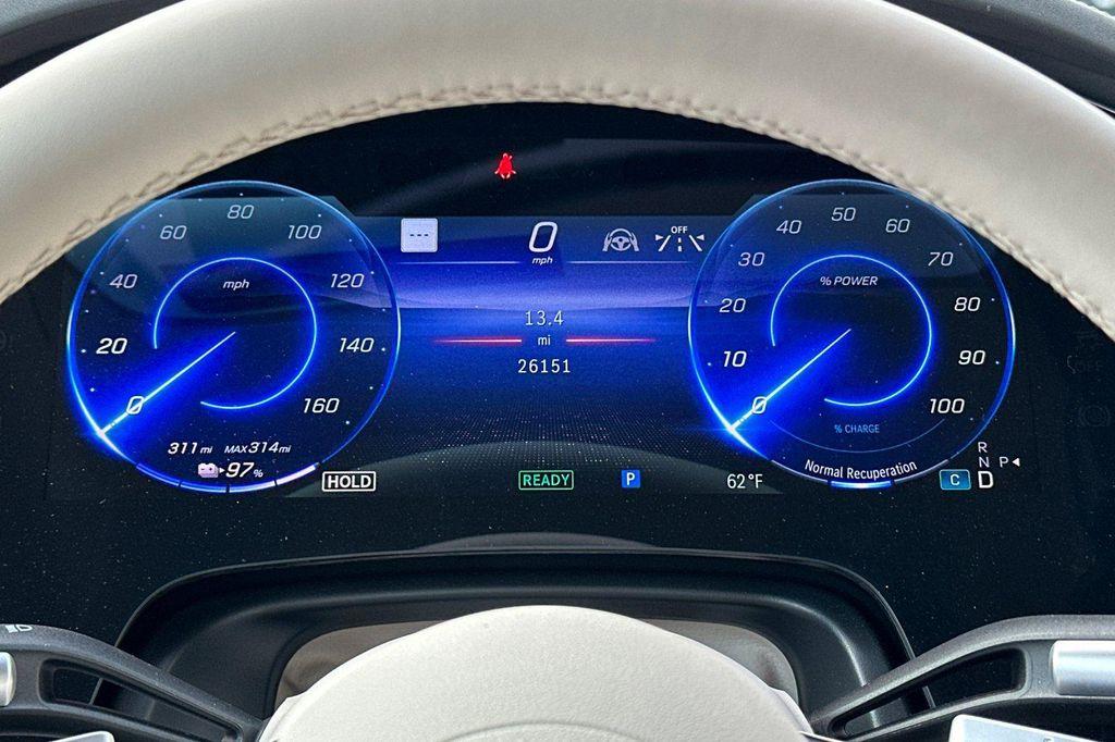 used 2023 Mercedes-Benz EQS 580 car, priced at $61,500