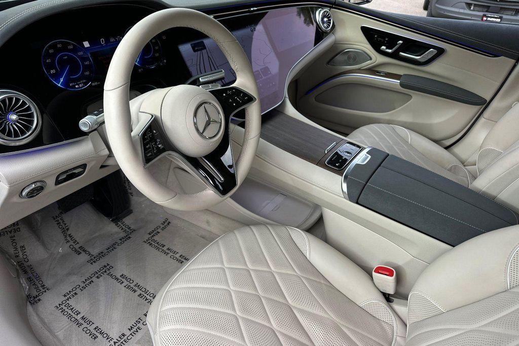 used 2023 Mercedes-Benz EQS 580 car, priced at $61,500