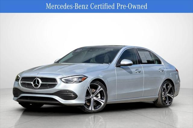 used 2022 Mercedes-Benz C-Class car, priced at $36,400