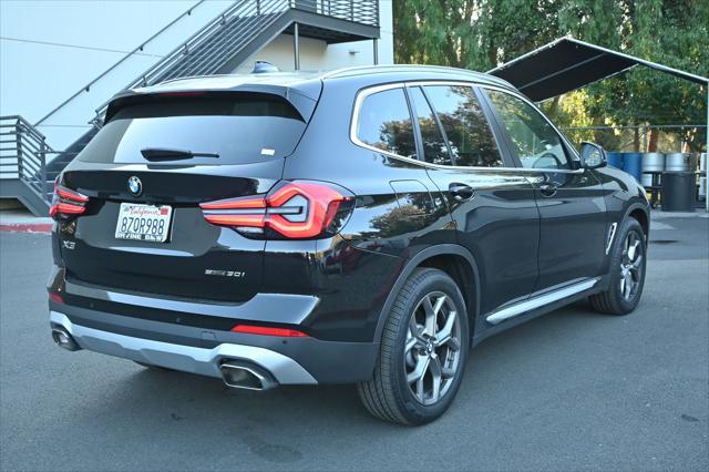 used 2022 BMW X3 car, priced at $30,500