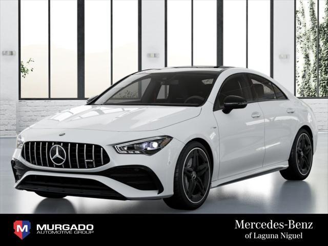 new 2025 Mercedes-Benz AMG CLA 35 car, priced at $61,720