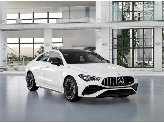 new 2025 Mercedes-Benz AMG CLA 35 car, priced at $61,720