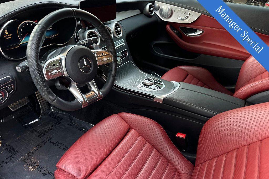 used 2021 Mercedes-Benz AMG C 43 car, priced at $45,987