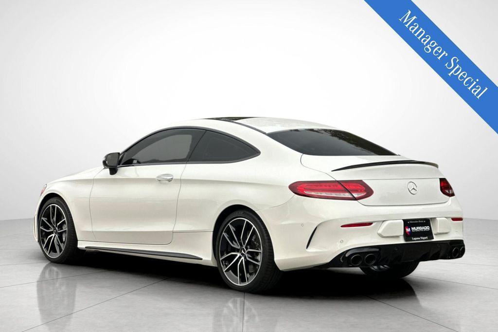 used 2021 Mercedes-Benz AMG C 43 car, priced at $45,987