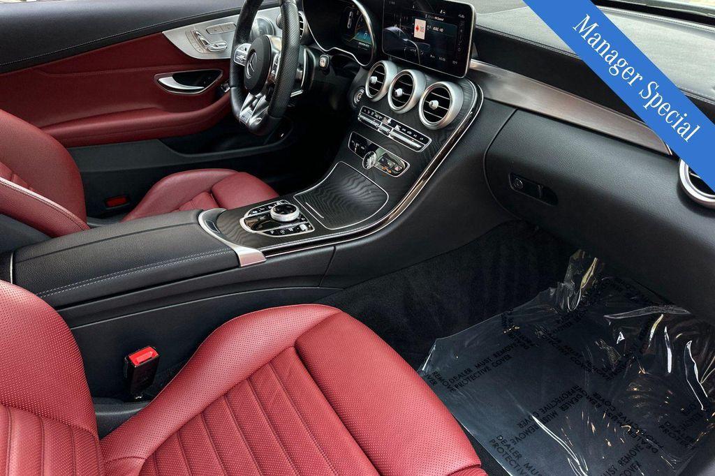 used 2021 Mercedes-Benz AMG C 43 car, priced at $45,987