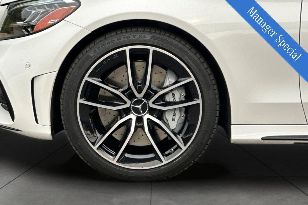 used 2021 Mercedes-Benz AMG C 43 car, priced at $45,987