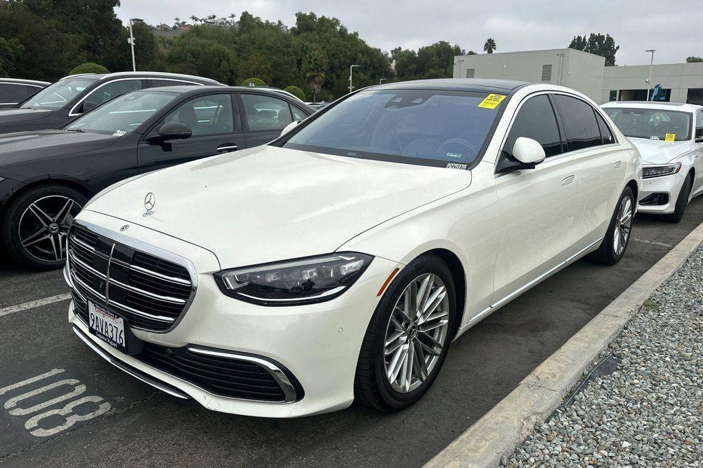used 2022 Mercedes-Benz S-Class car, priced at $76,000