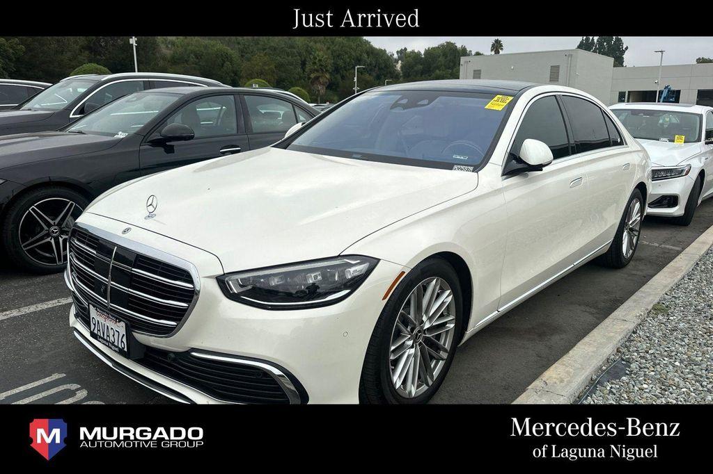 used 2022 Mercedes-Benz S-Class car, priced at $76,000