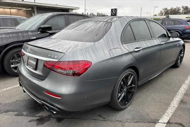 used 2022 Mercedes-Benz AMG E 53 car, priced at $60,000