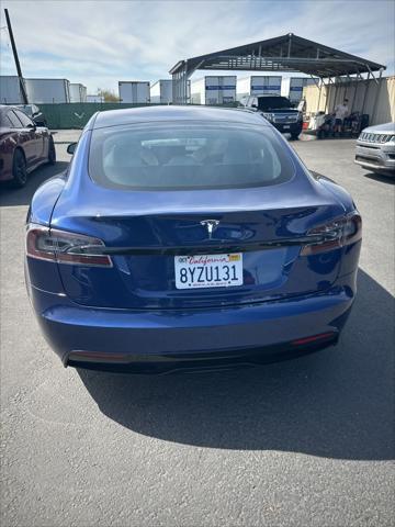 used 2021 Tesla Model S car, priced at $39,789