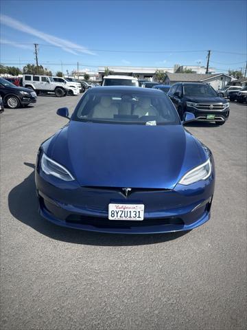 used 2021 Tesla Model S car, priced at $39,789