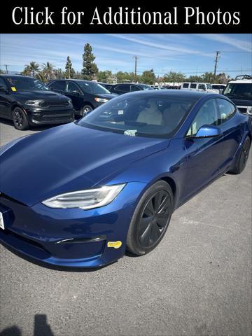 used 2021 Tesla Model S car, priced at $39,789