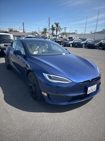 used 2021 Tesla Model S car, priced at $39,789