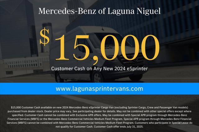 new 2024 Mercedes-Benz Sprinter 2500 car, priced at $78,392