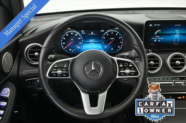 used 2021 Mercedes-Benz GLC 300 car, priced at $35,991