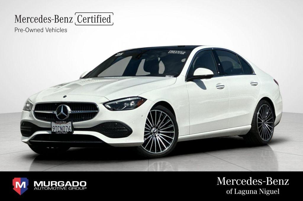 used 2025 Mercedes-Benz C-Class car, priced at $46,754