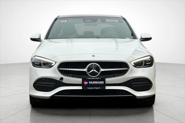 used 2025 Mercedes-Benz C-Class car, priced at $43,500